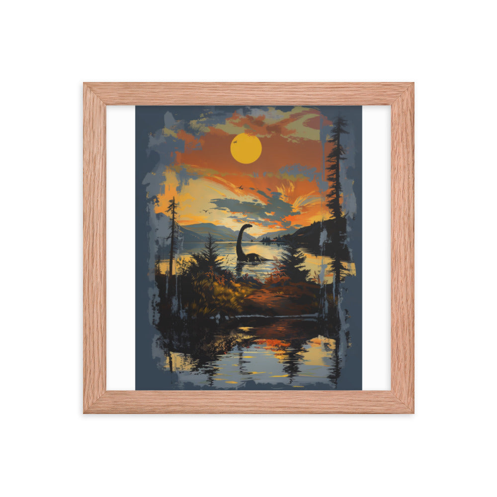 Loch Ness Framed poster
