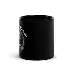 Hex Black Glossy Mug