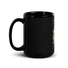 Book Coven Black Glossy Mug