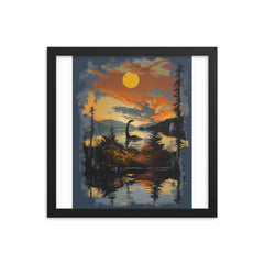 Loch Ness Framed poster