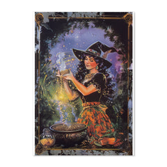 Witchy Girl Greeting card