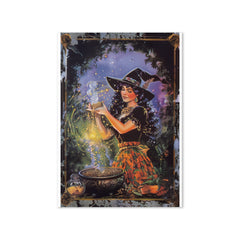 Witchy Girl Greeting card