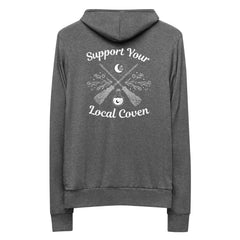 Coven support Unisex zip hoodie