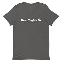 Reading is lit Unisex t-shirt