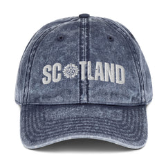 Scotland Vintage Cotton Twill Cap