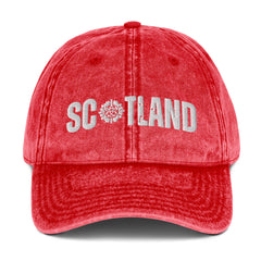 Scotland Vintage Cotton Twill Cap